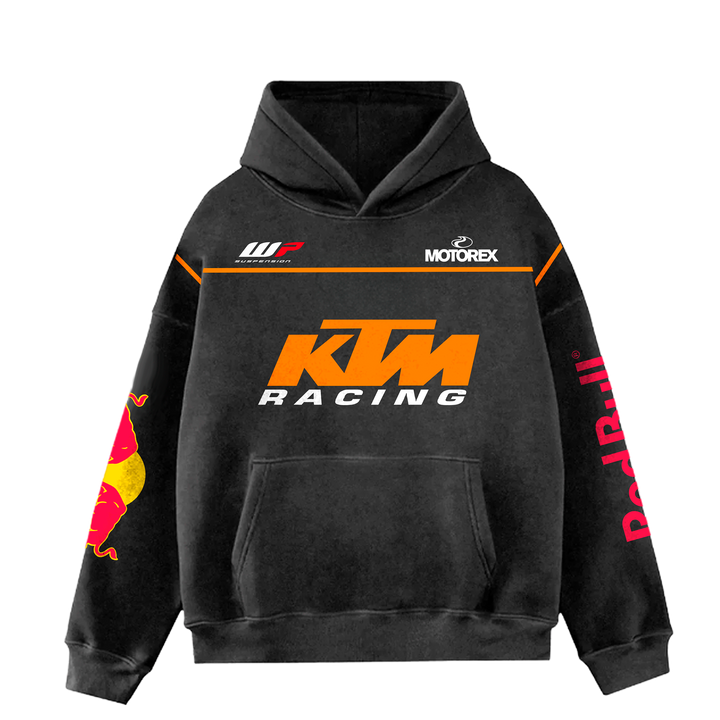 Orange Racing Hoodie