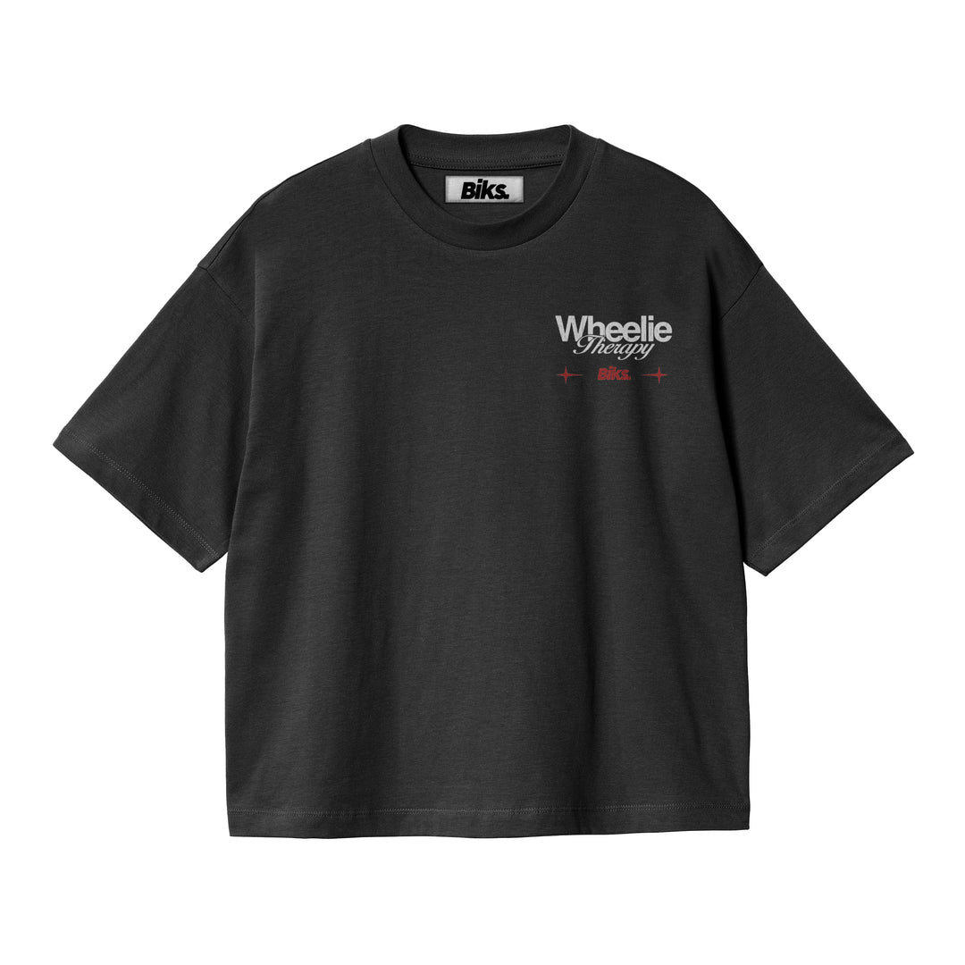 Wheelie Therapy Tee